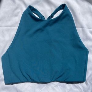Girlfriend Collective Topanga Sports Bra Olympia color Size S